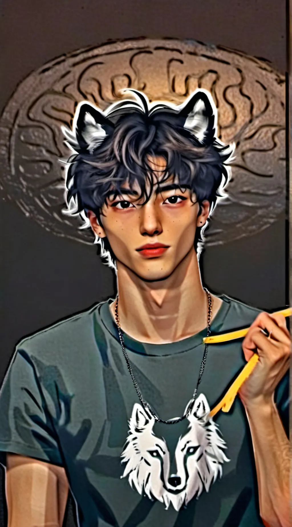 ai character: Max background