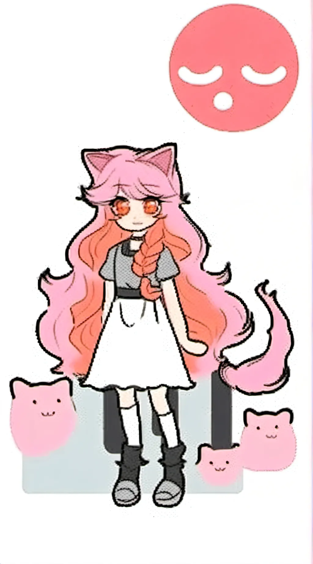 ai character: Kawaii-Chan/Nana  background