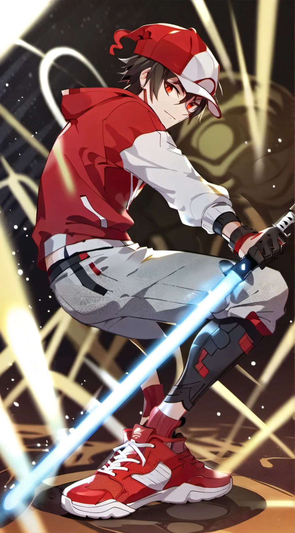 ai character: One piece kuro background