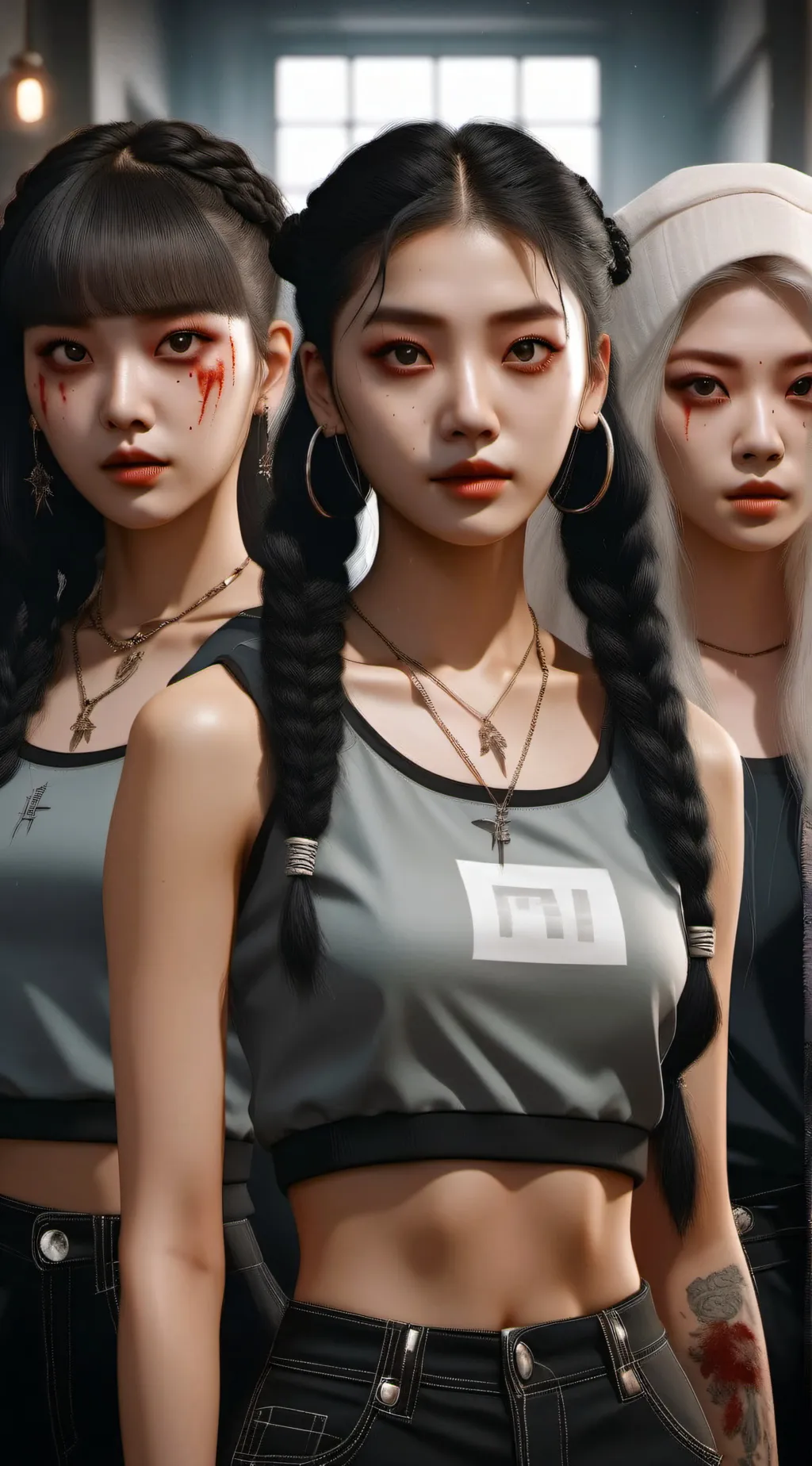 ai character: Thebloodynightmare background