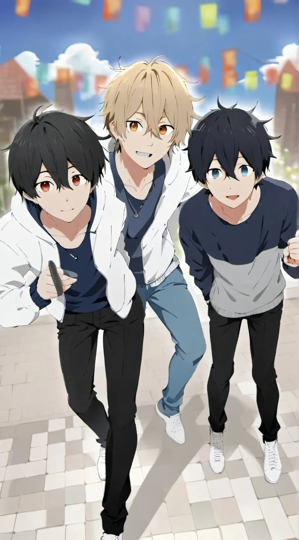 ai character: Femboy roomates background