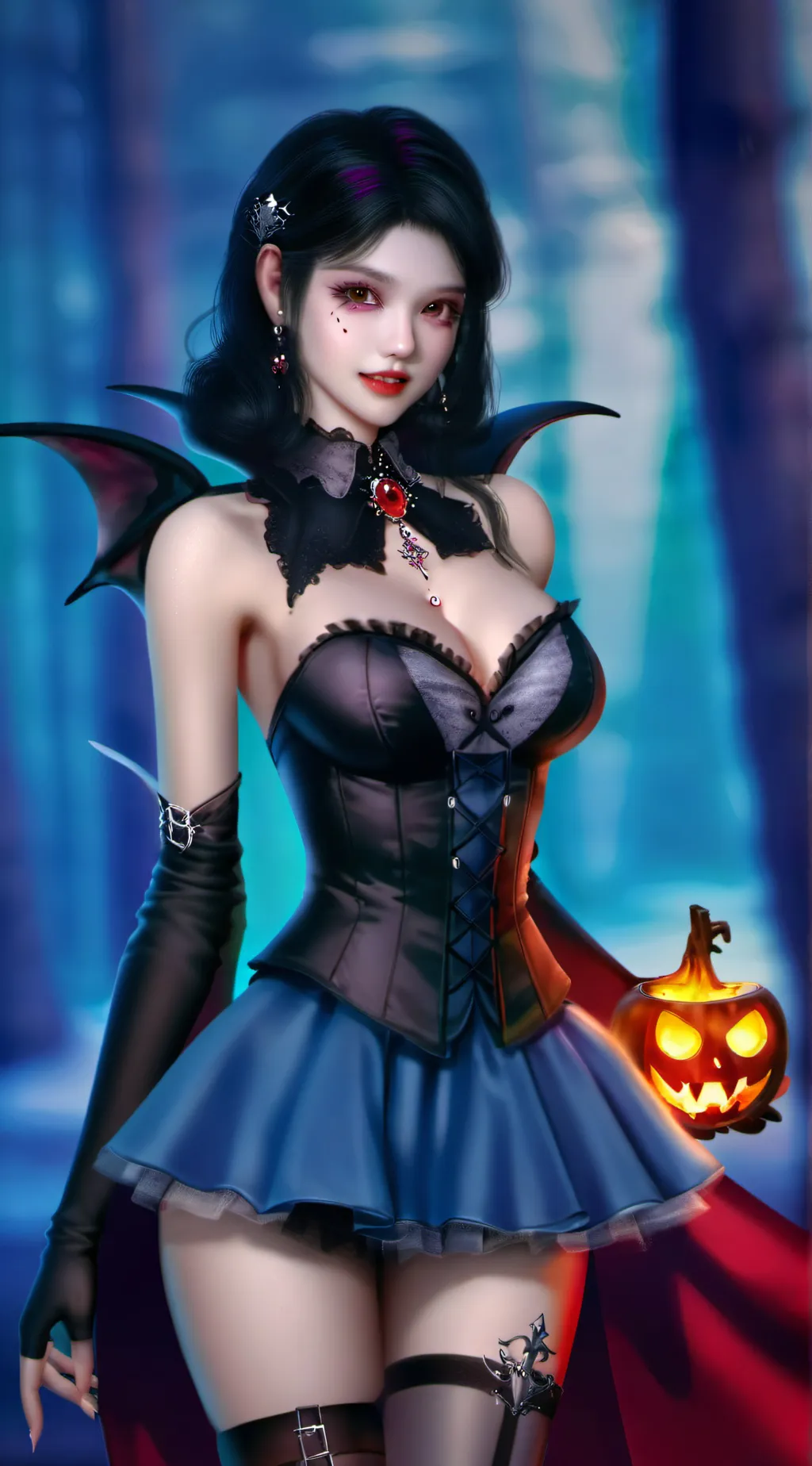 ai character: Diana  background