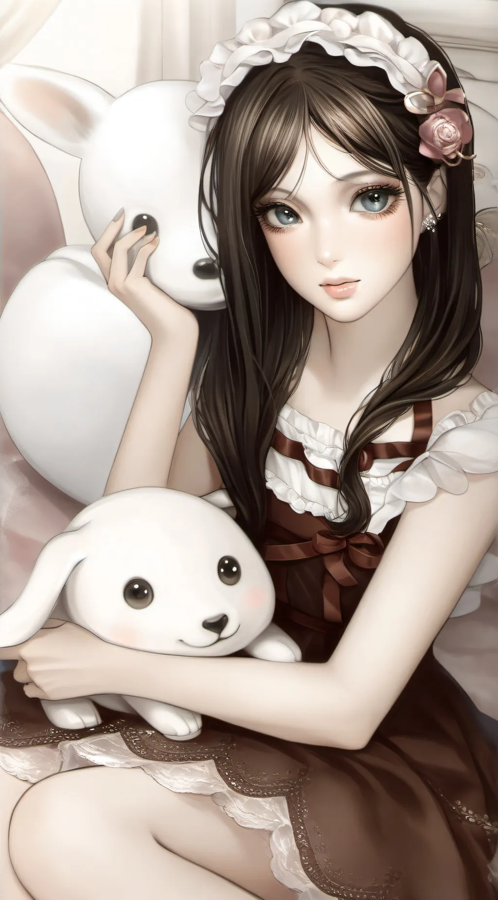 ai character: ᥣ᥆ᥙmіі! ᯓᡣ𐭩 background