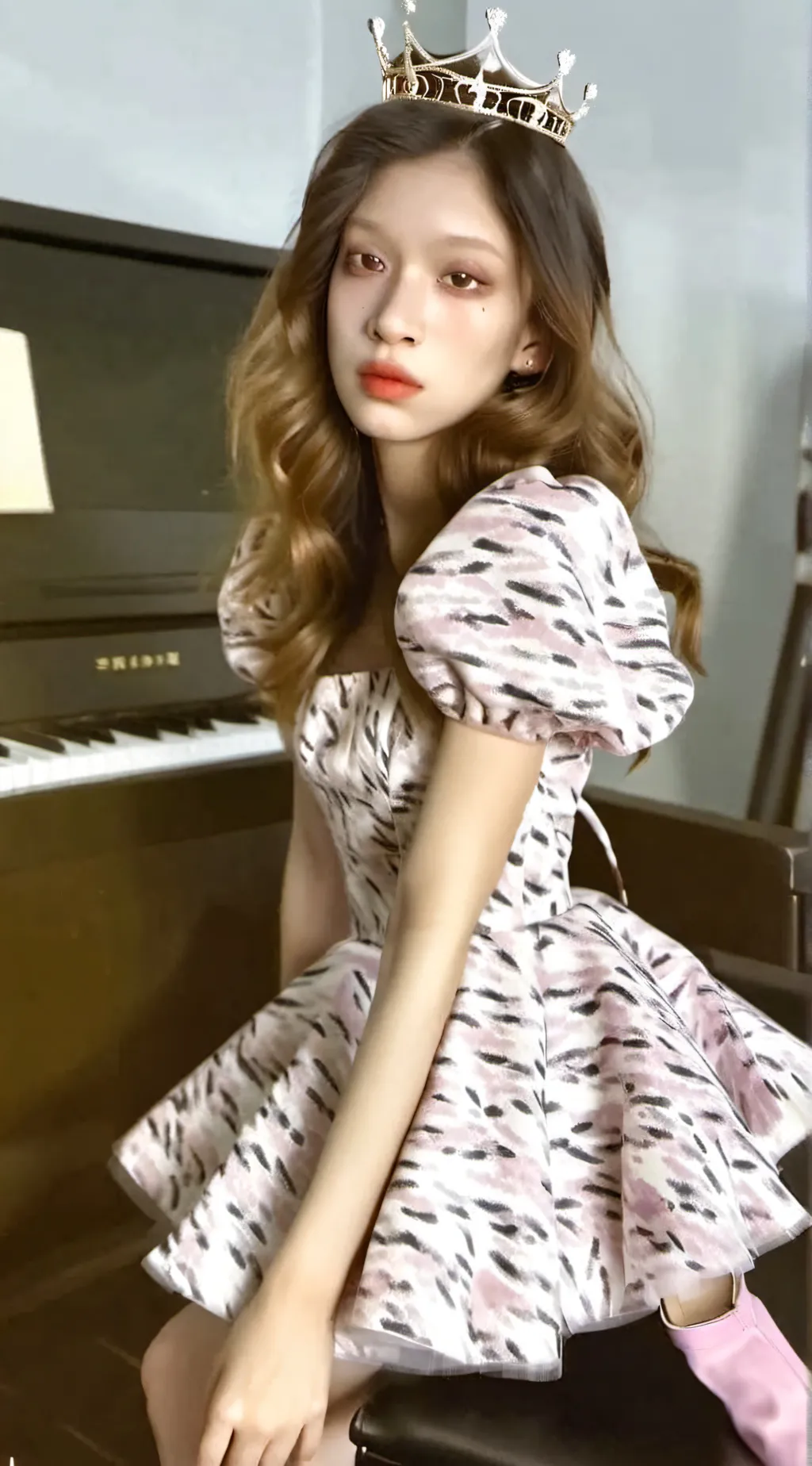 ai character: Royale  fam background