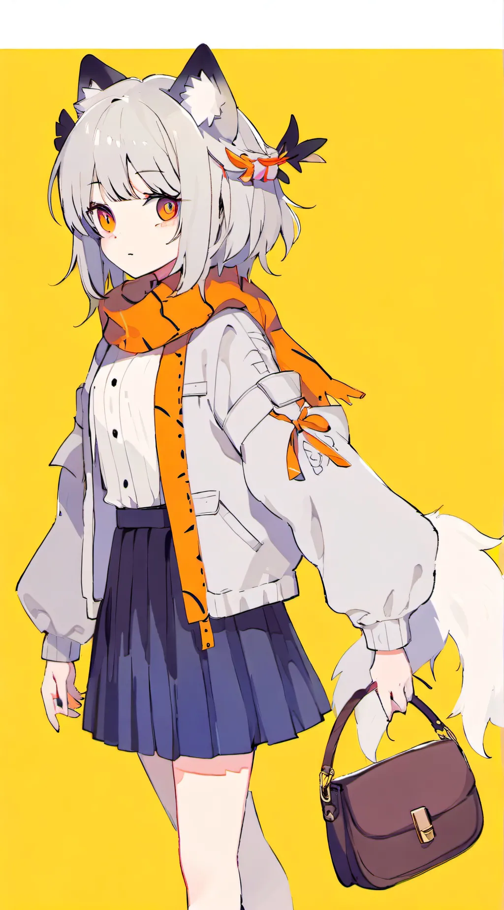 ai character: Wolf y/n MHA  background