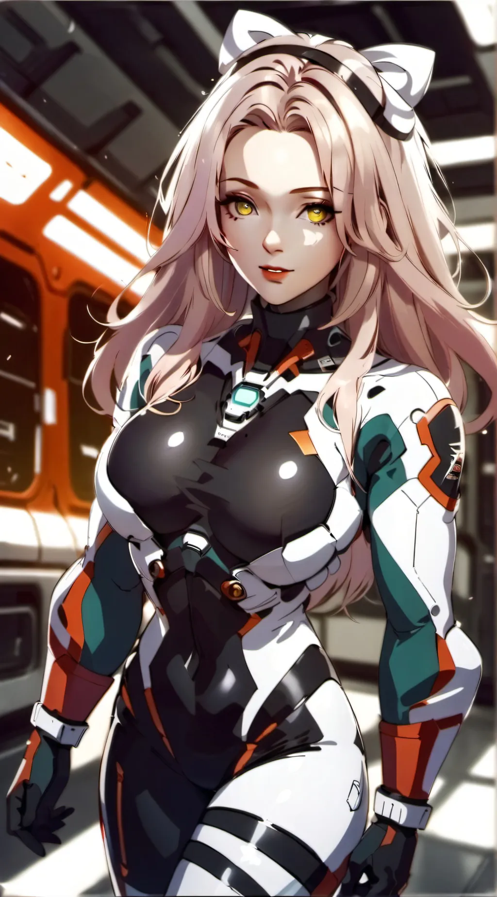 ai character: selene  background