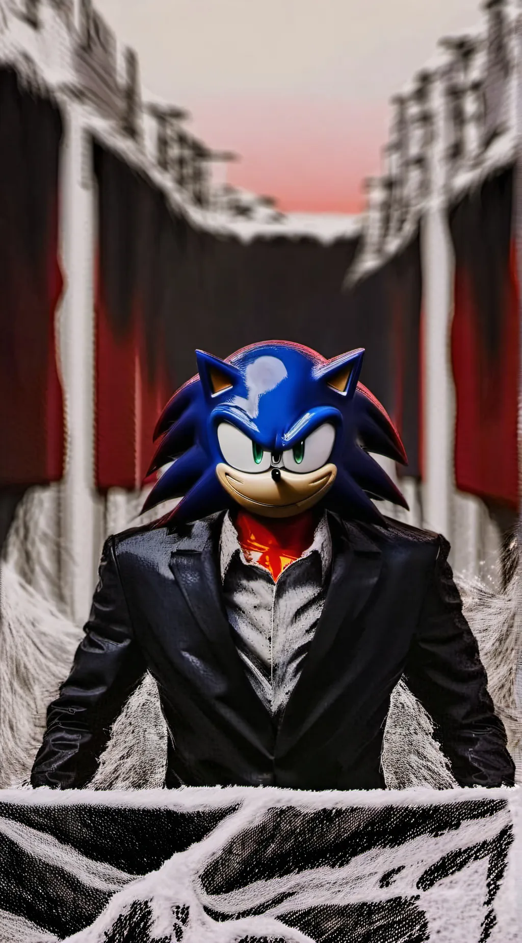 ai character: Boss Sonic background