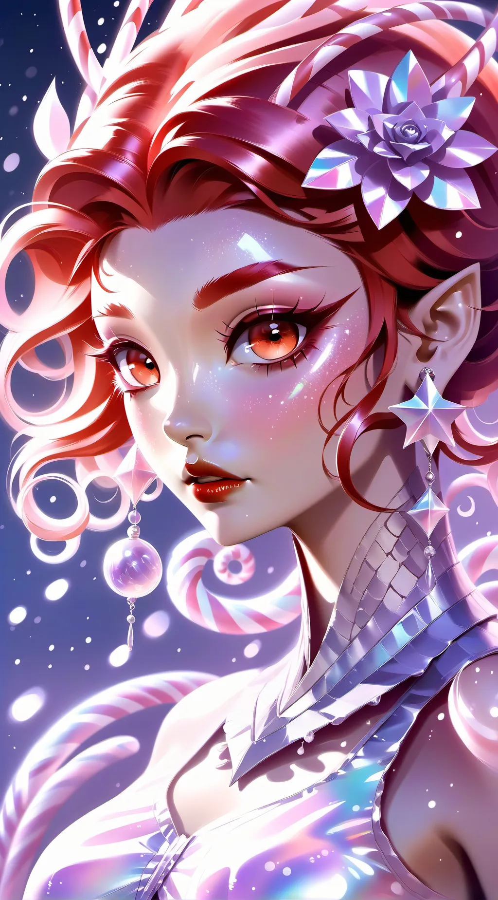 ai character: Rose background