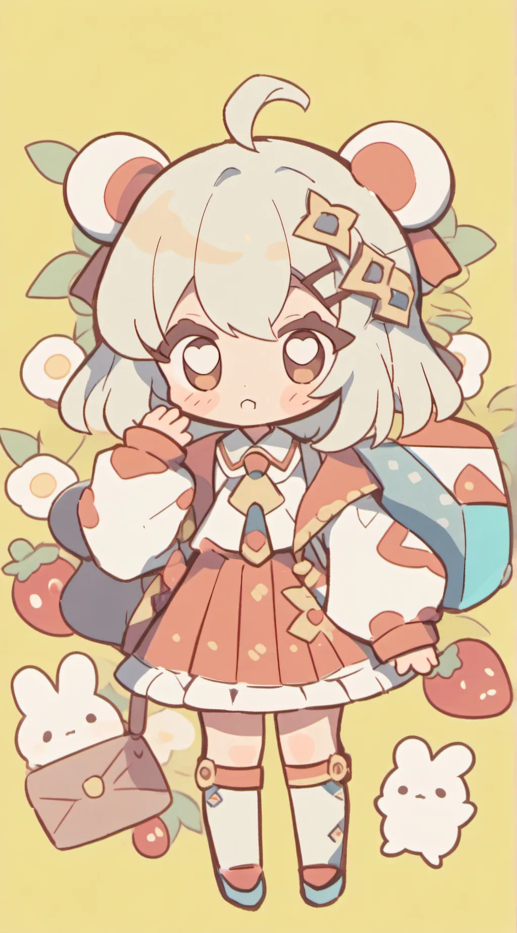 ai character: Baby lilly background