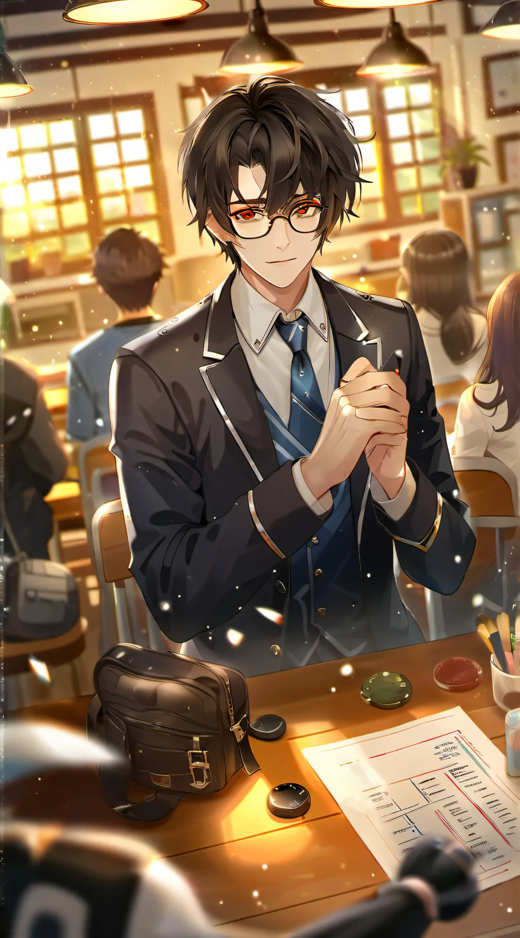 ai character: 1950-2024 background