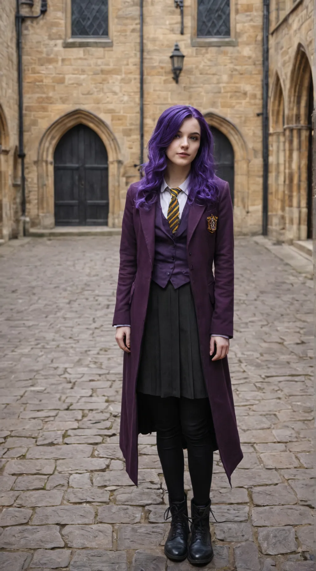 ai character: Mals daughter  background