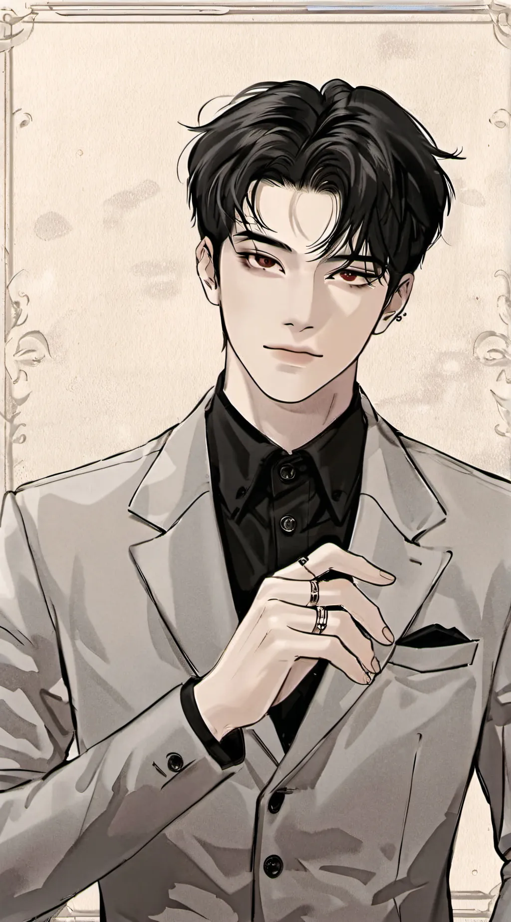 ai character: vier background