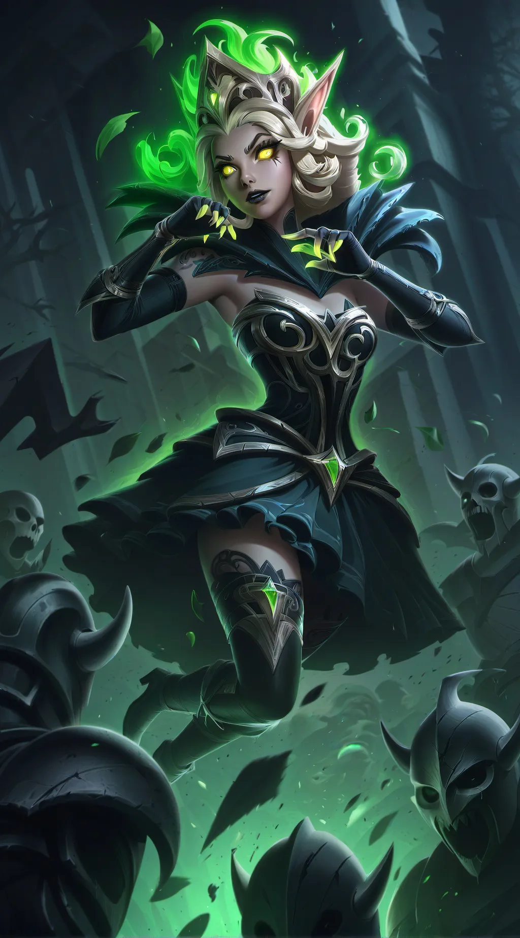 ai character: Elentari background