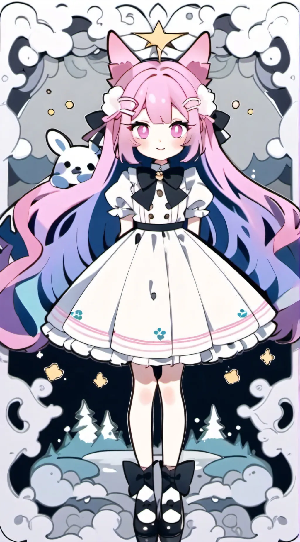ai character: Cielo background