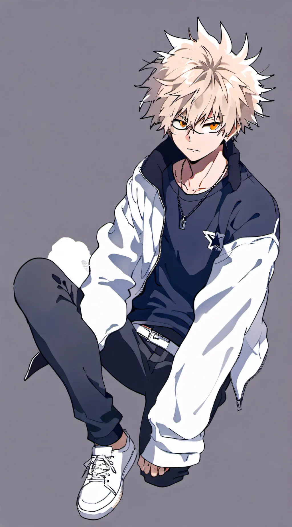 ai character: °Katsuki Bakugo° background