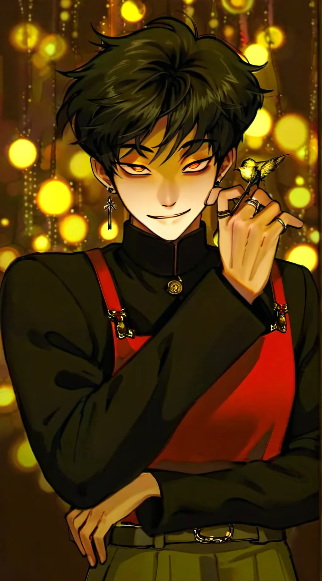 ai character: Alastor heartfelt background