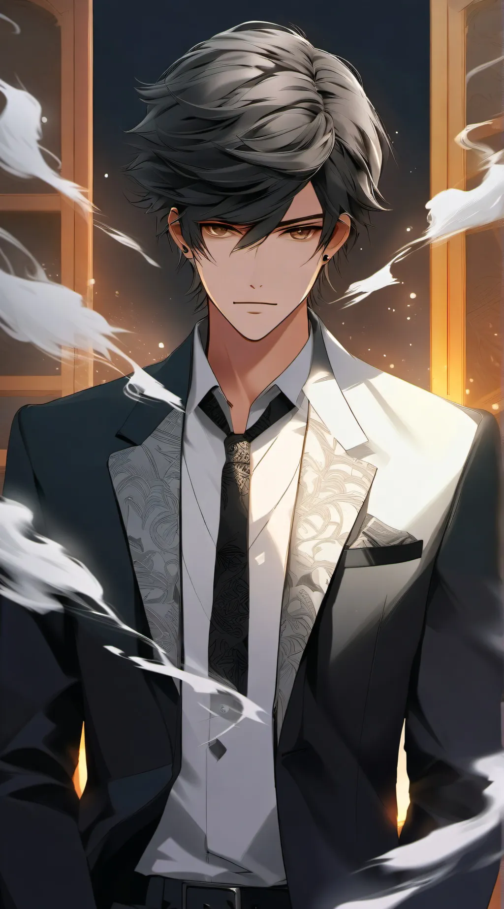 ai character: lukas background