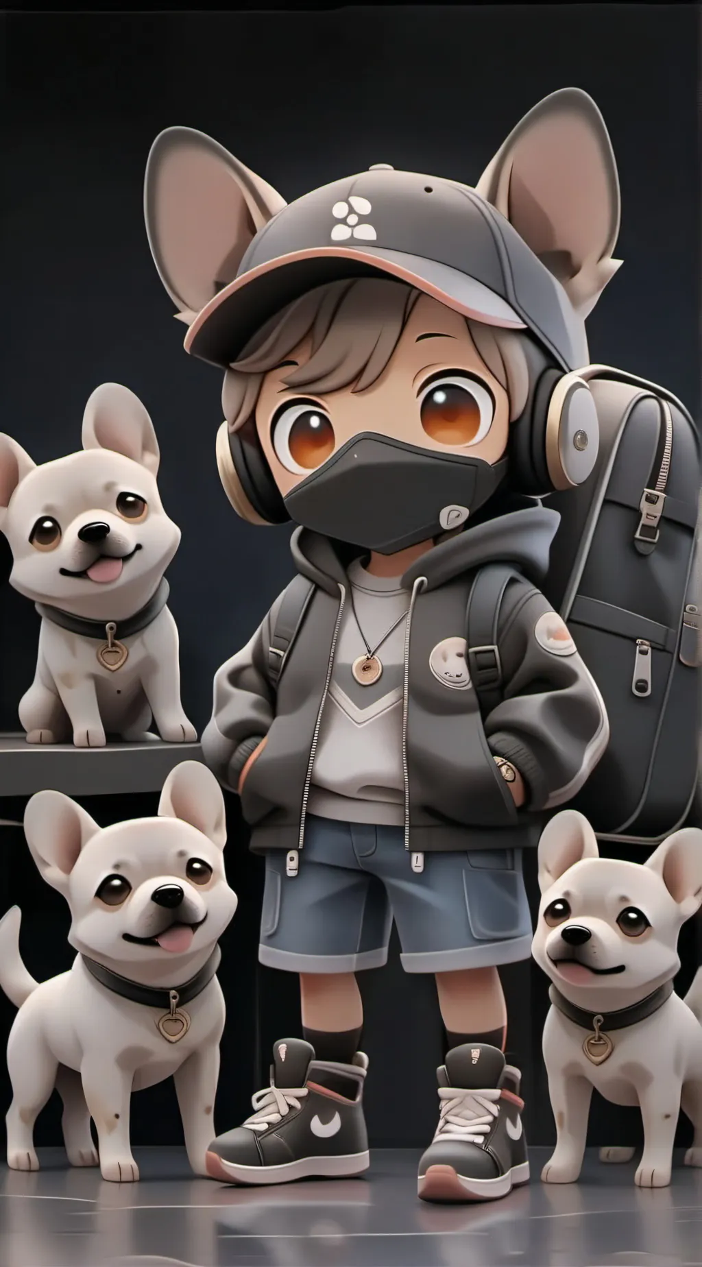 ai character: Chip background