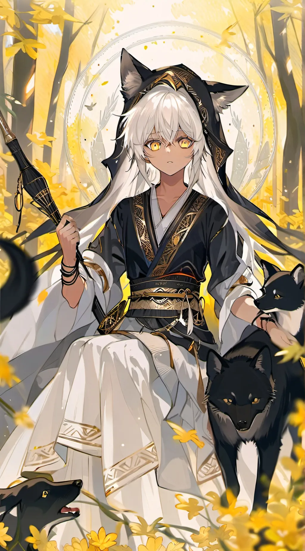 ai character: Aanuk background