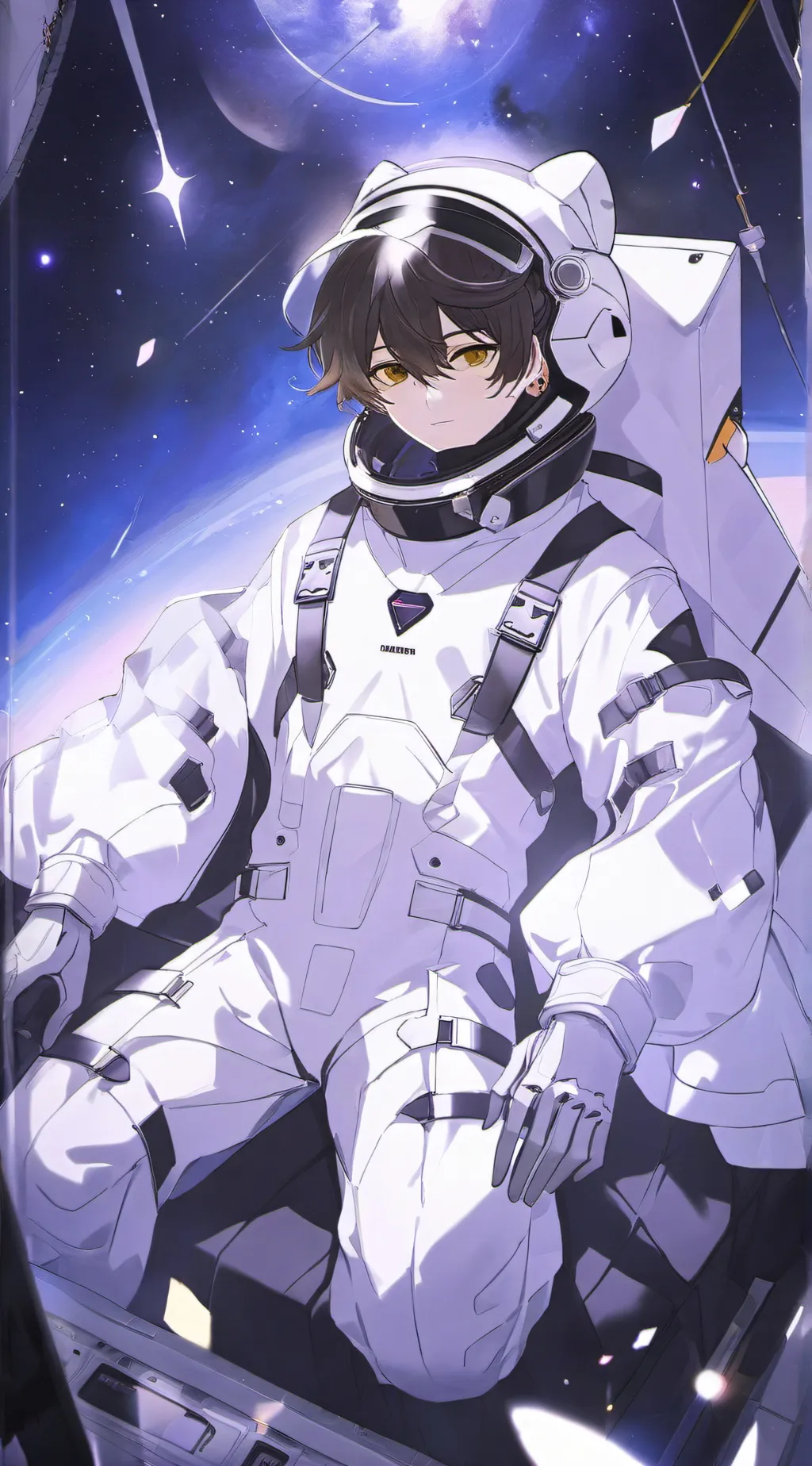 ai character: White Crewmate background