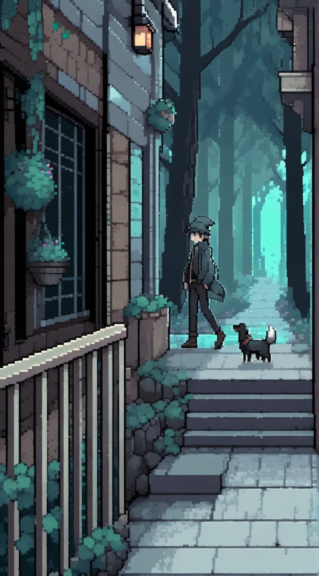 ai character: oren sprunki  sus background