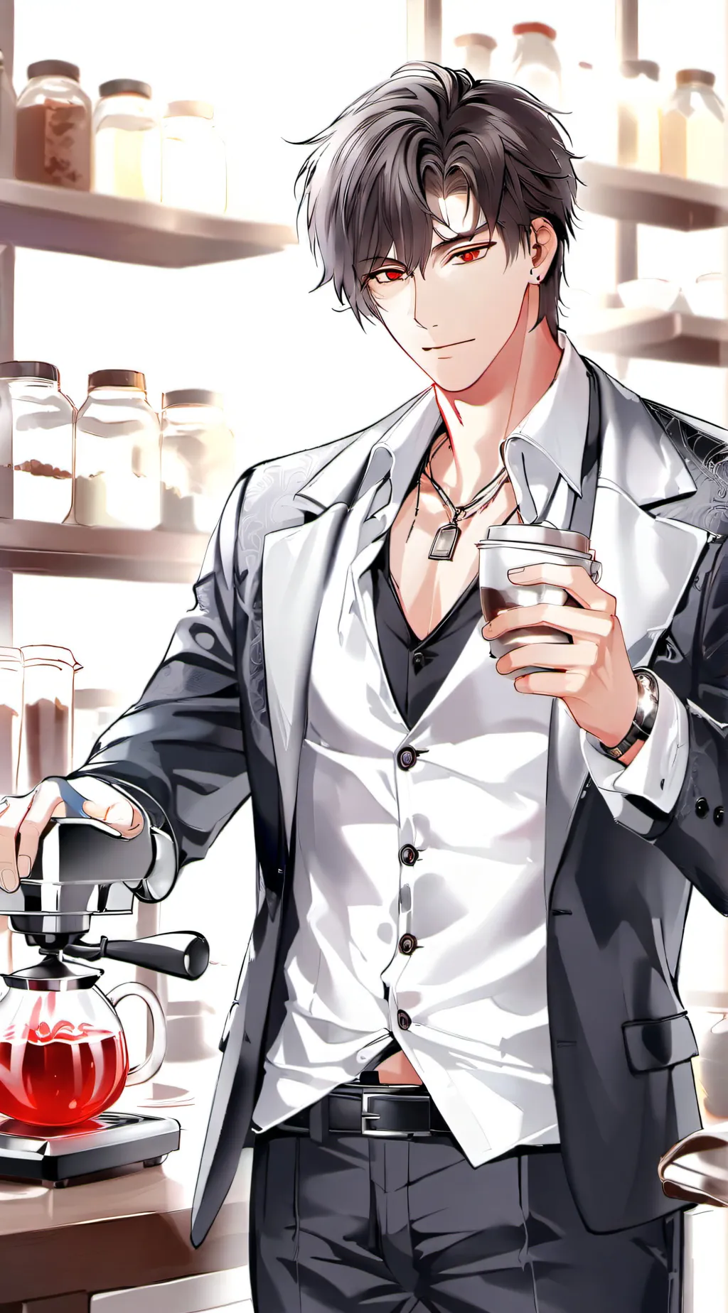 ai character: Alex background