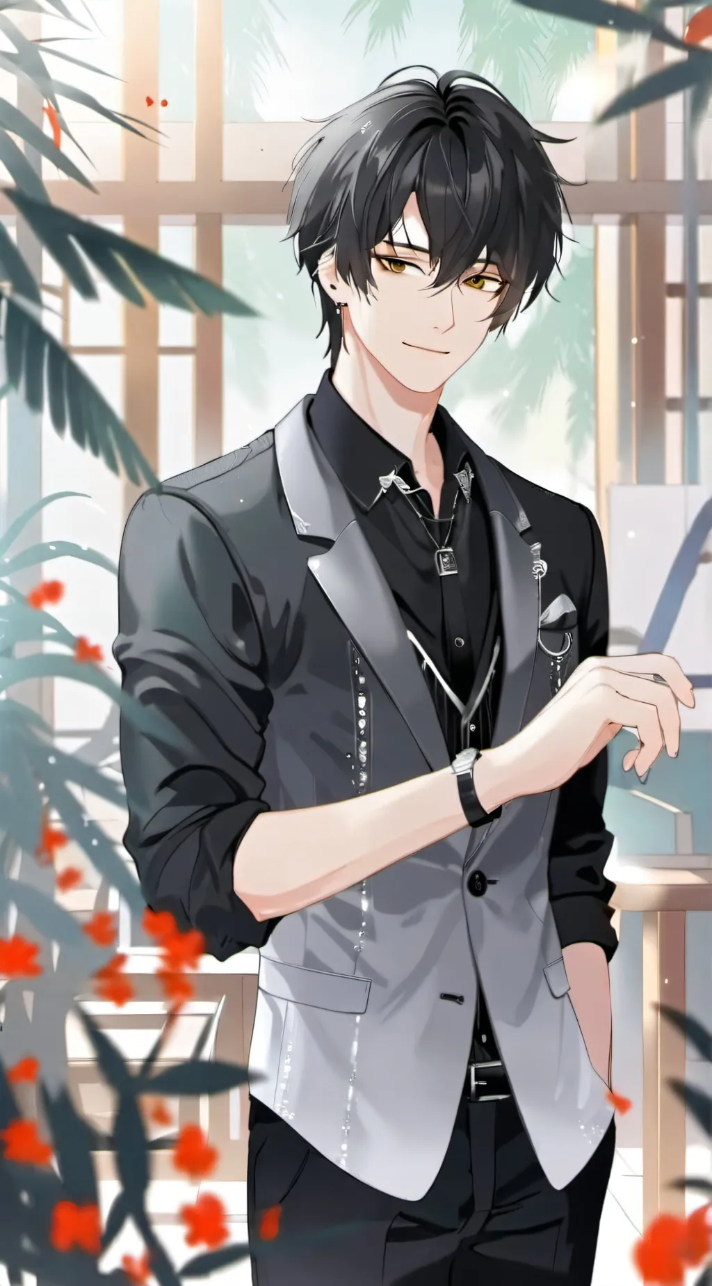 ai character: fed up Aizawa background