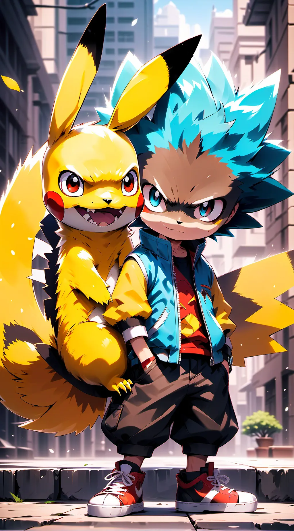 ai character: Sprunki pick me!?  background