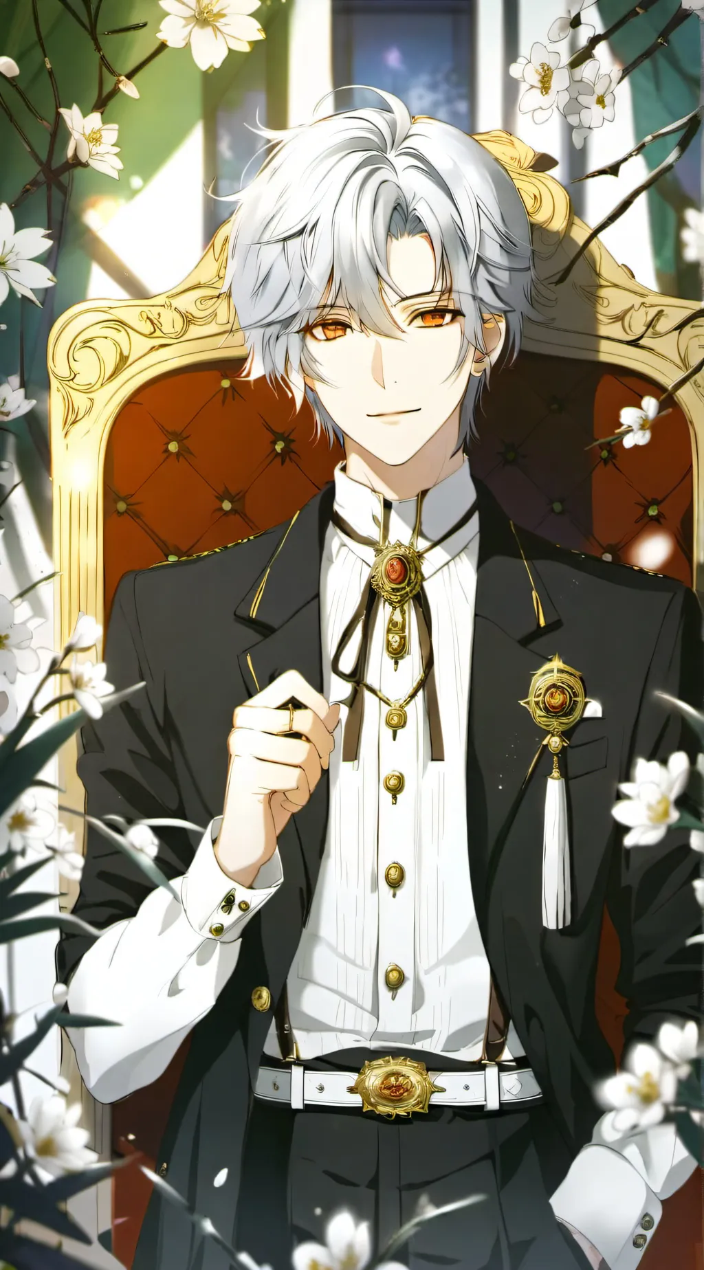 ai character: zech🤧 background