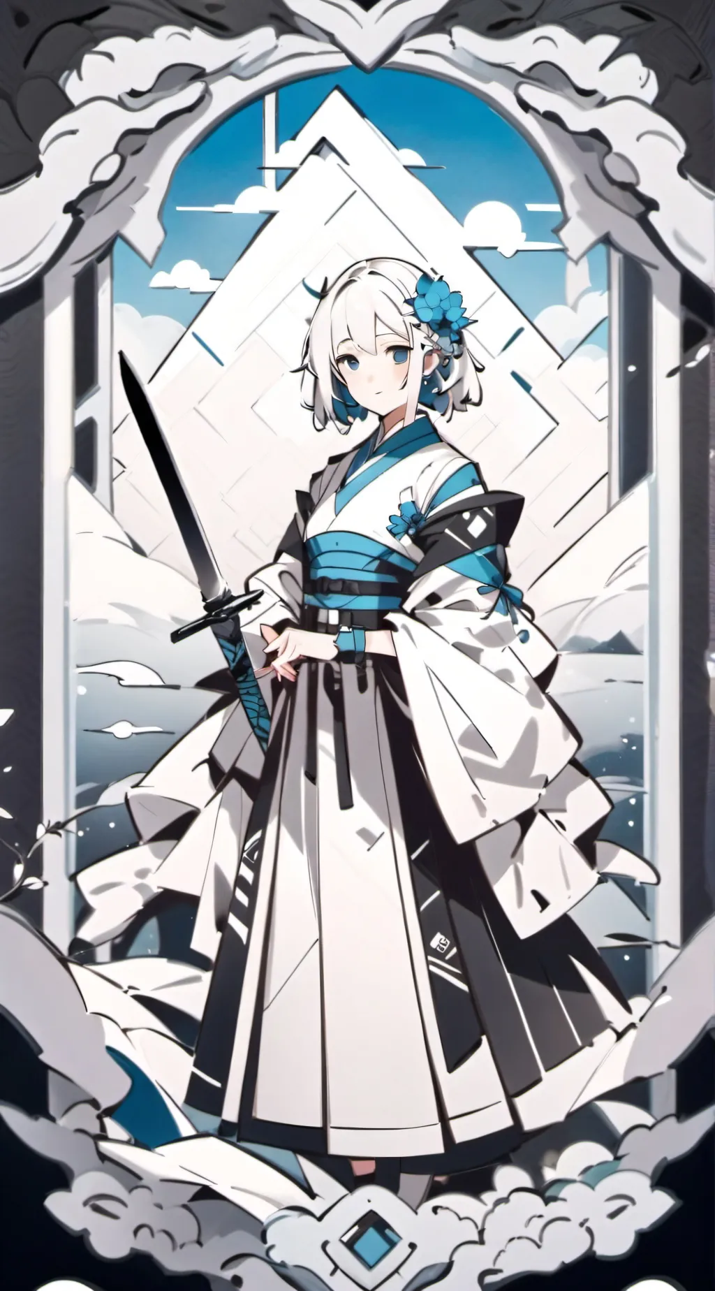 ai character: Sunny background