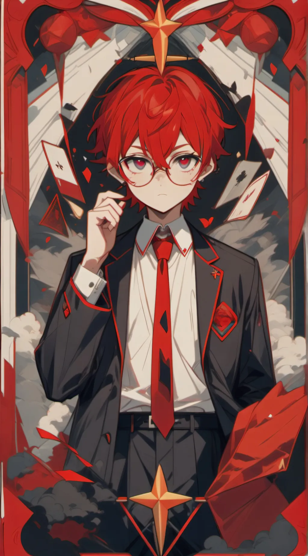 ai character: ruby background