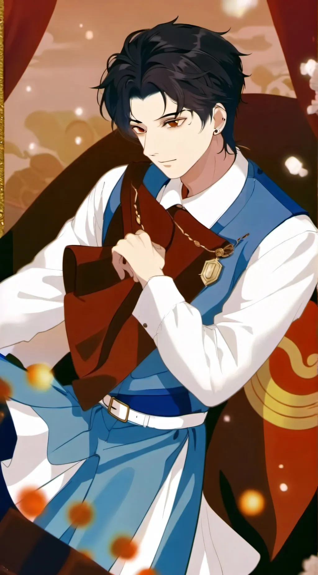 ai character: Mark  background