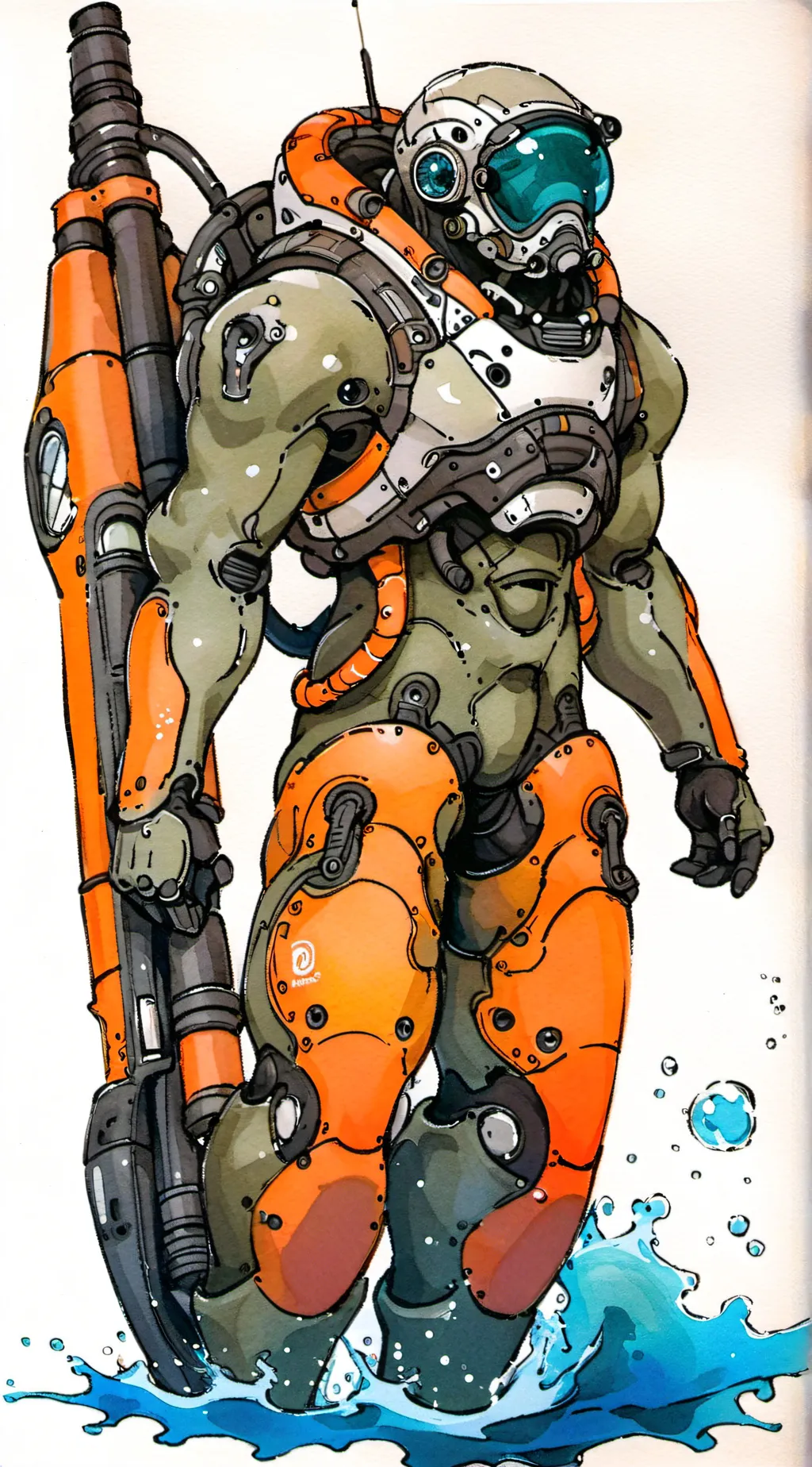 ai character: subnautica below 0 background