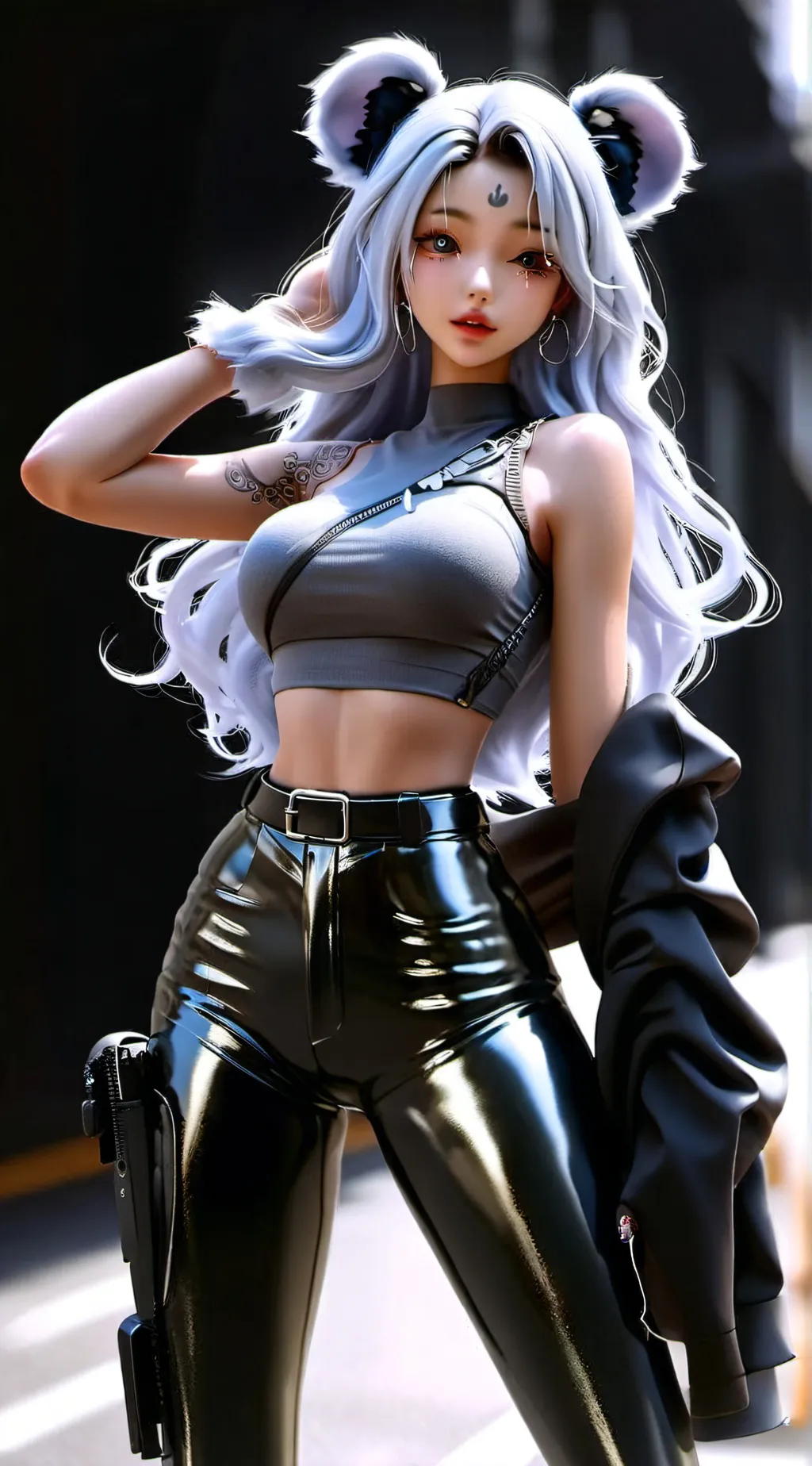 ai character: Ella  background