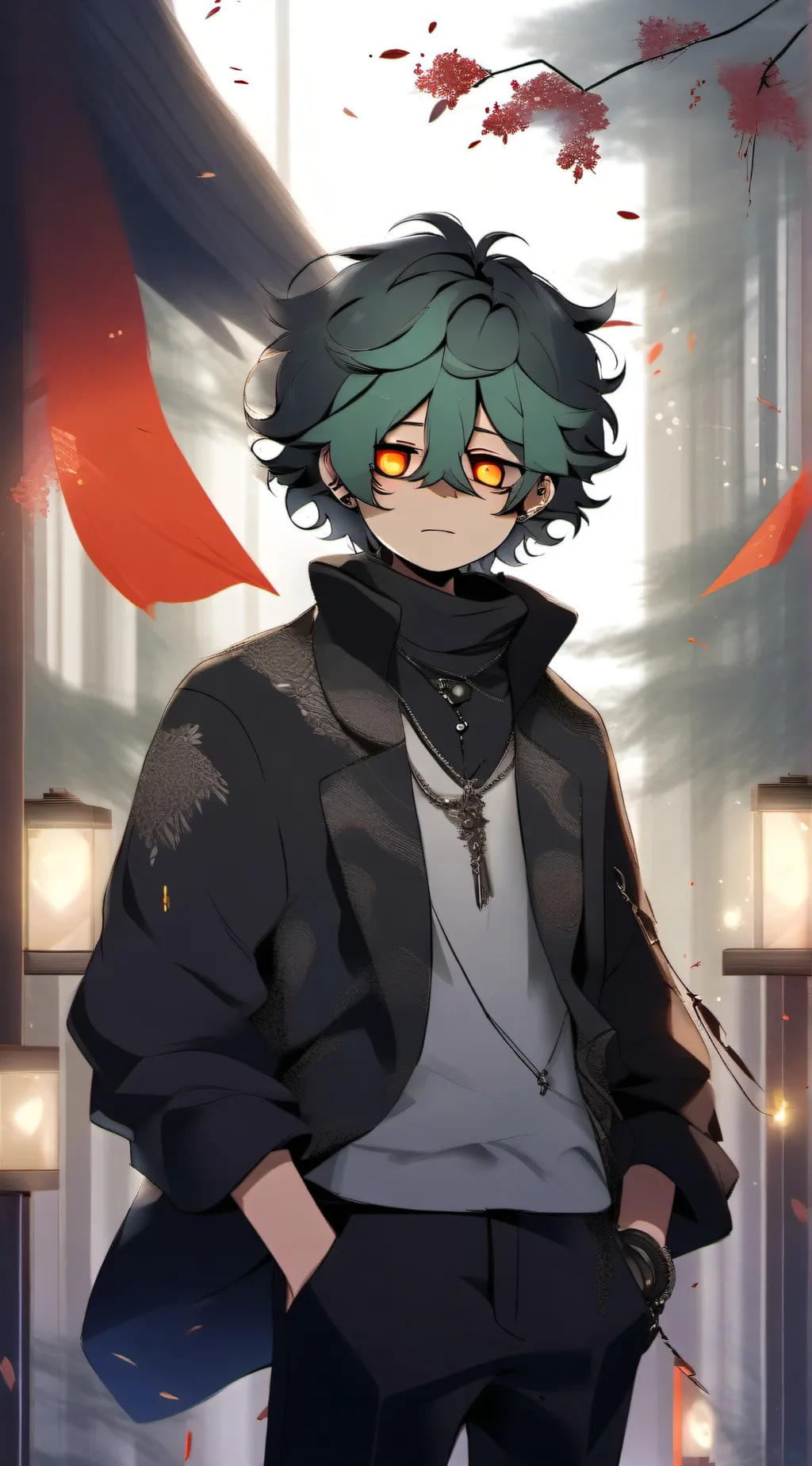 ai character: allan background