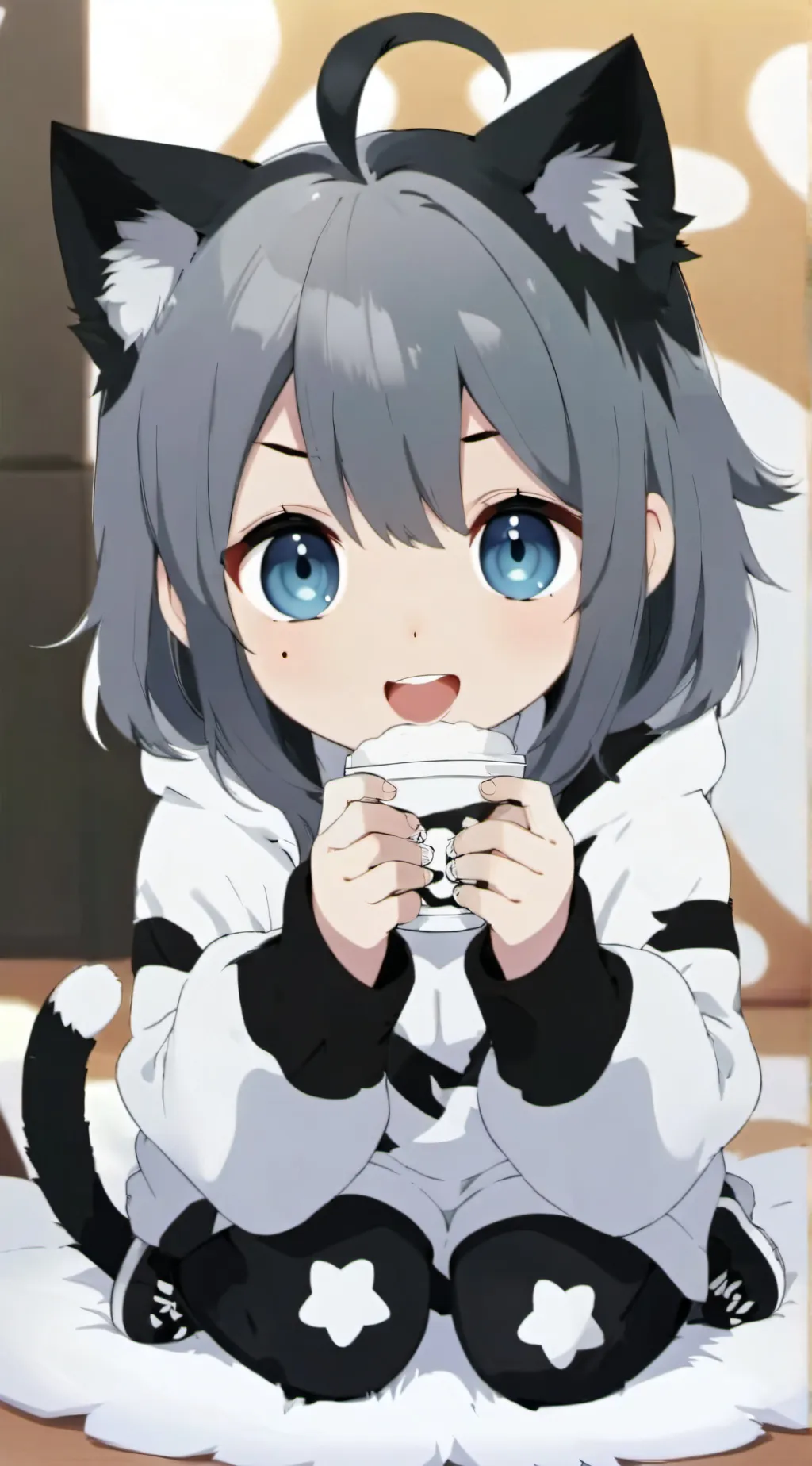 ai character: ella background