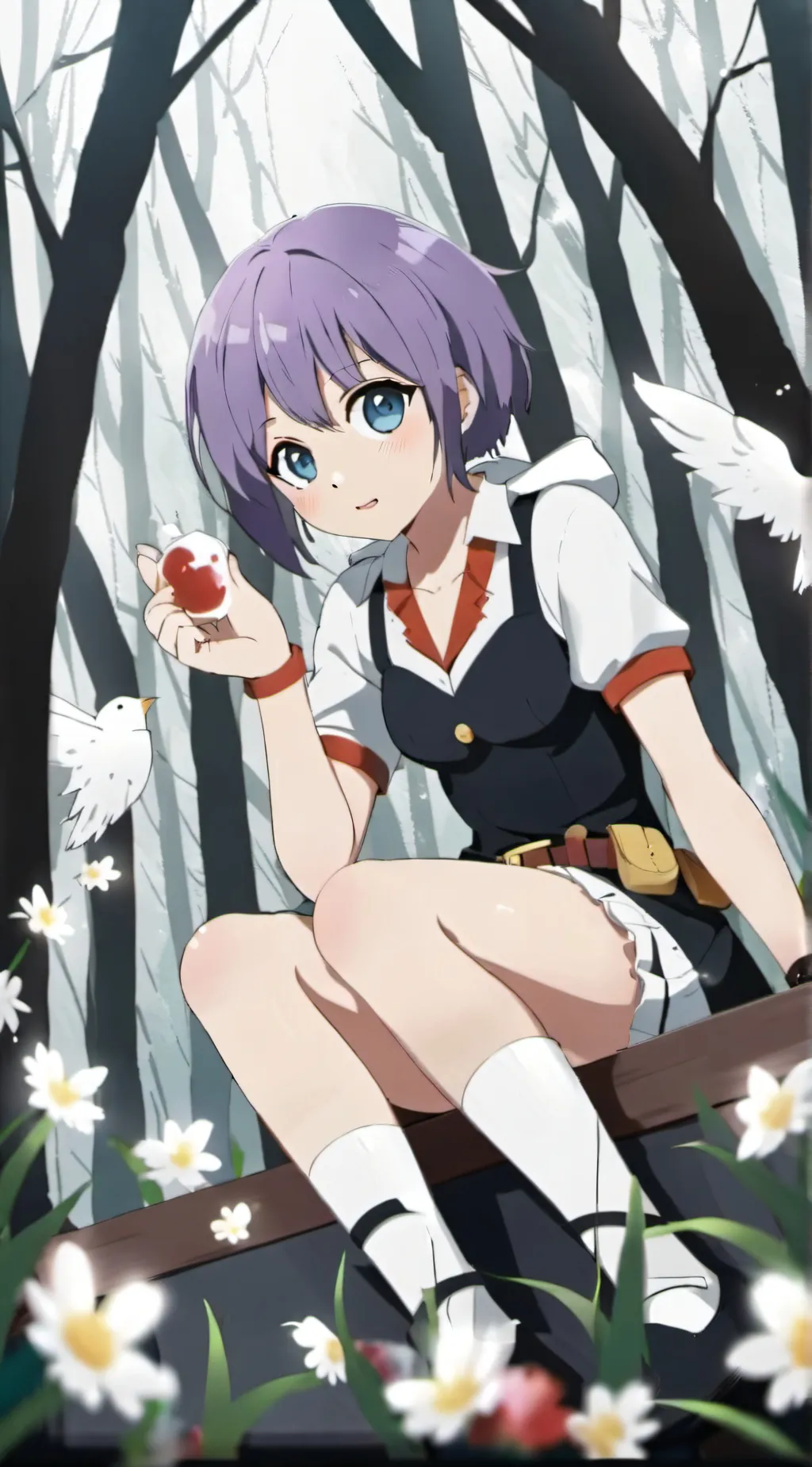 ai character: Лена background