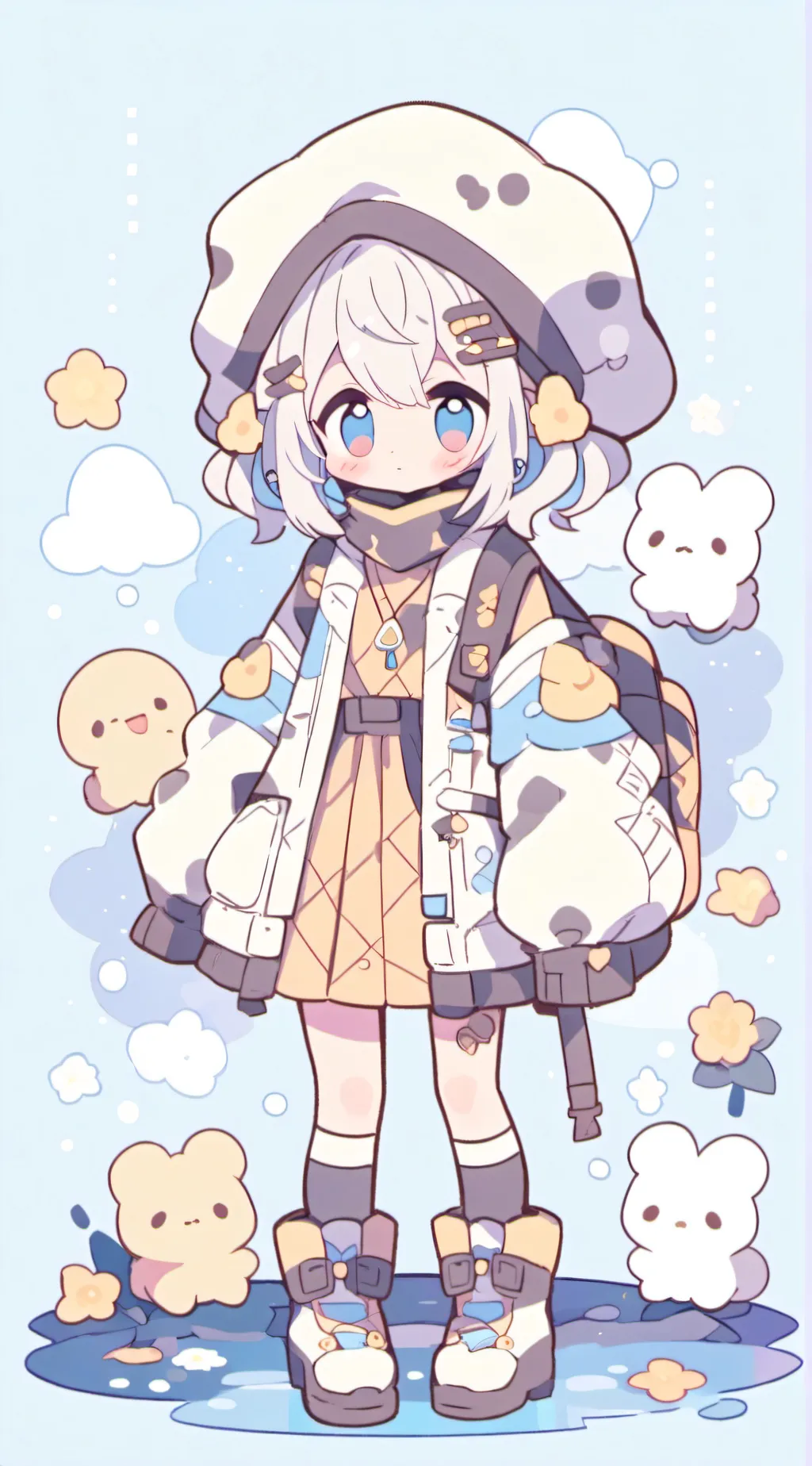 ai character: Katie background