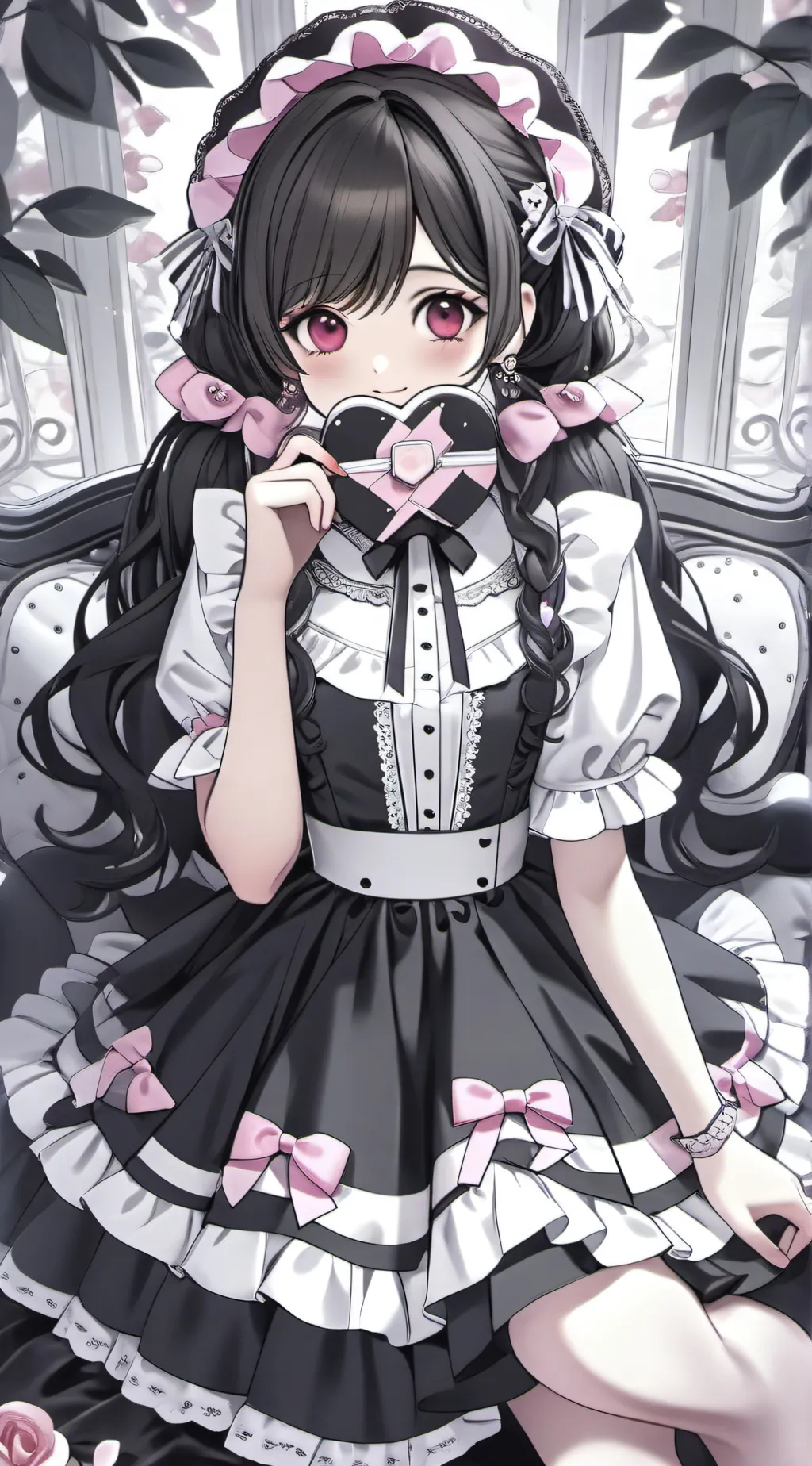 ai character: Maïka Hatsuro background