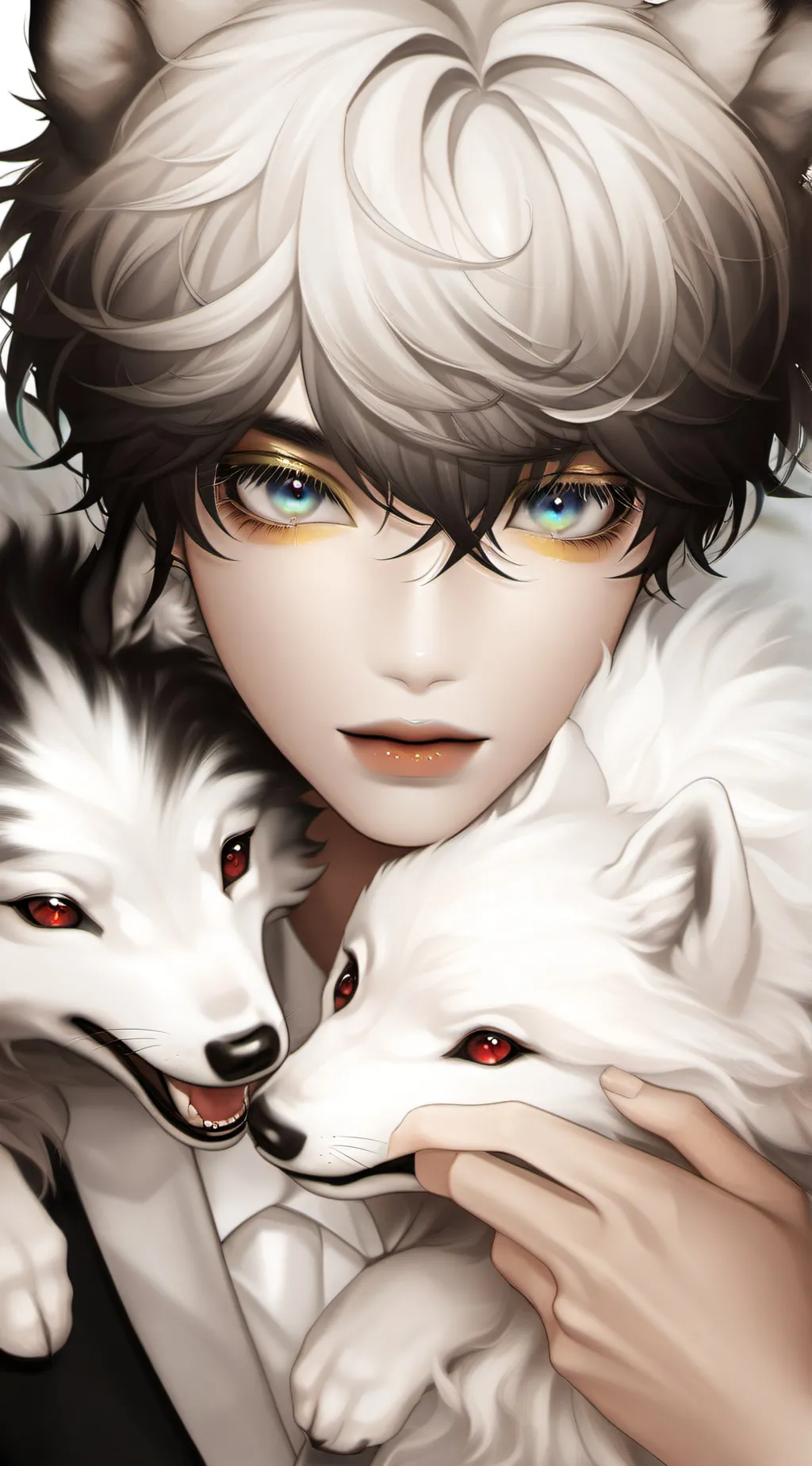 ai character: 🖤𝓼𝓱𝓪𝓭𝓸𝔀🖤 background