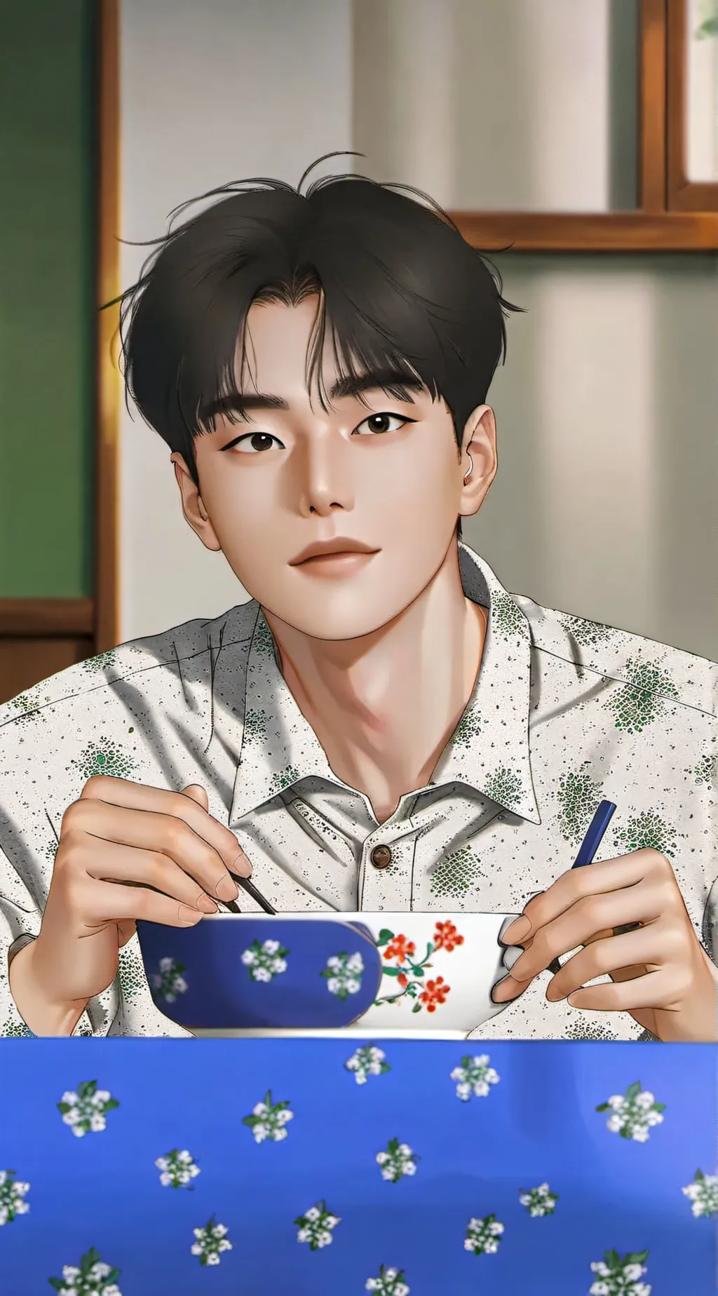 ai character: Lin background