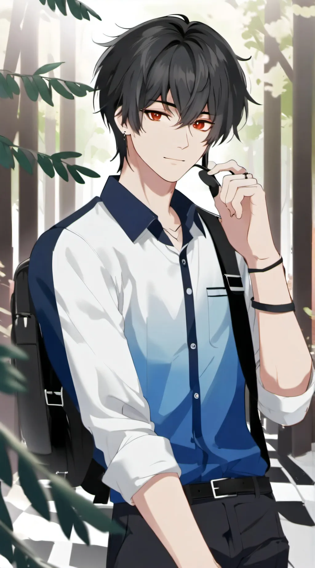 ai character: Link background