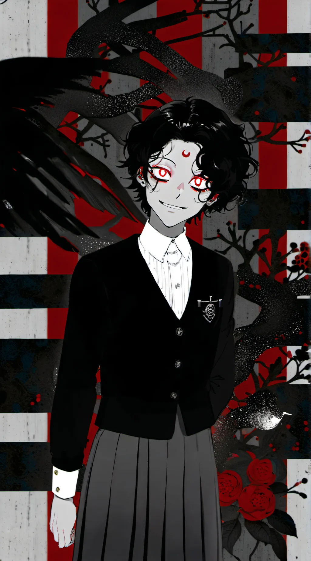 ai character: milo-OOPS background