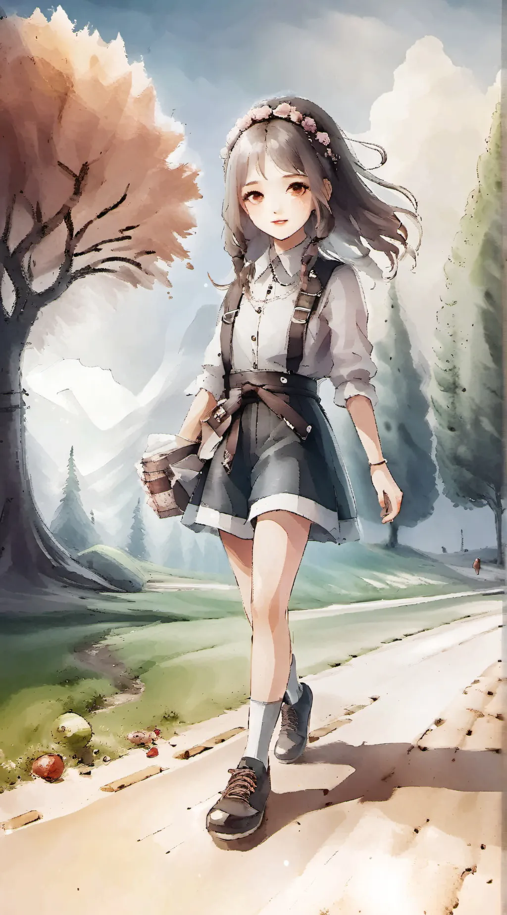 ai character: Ashily background