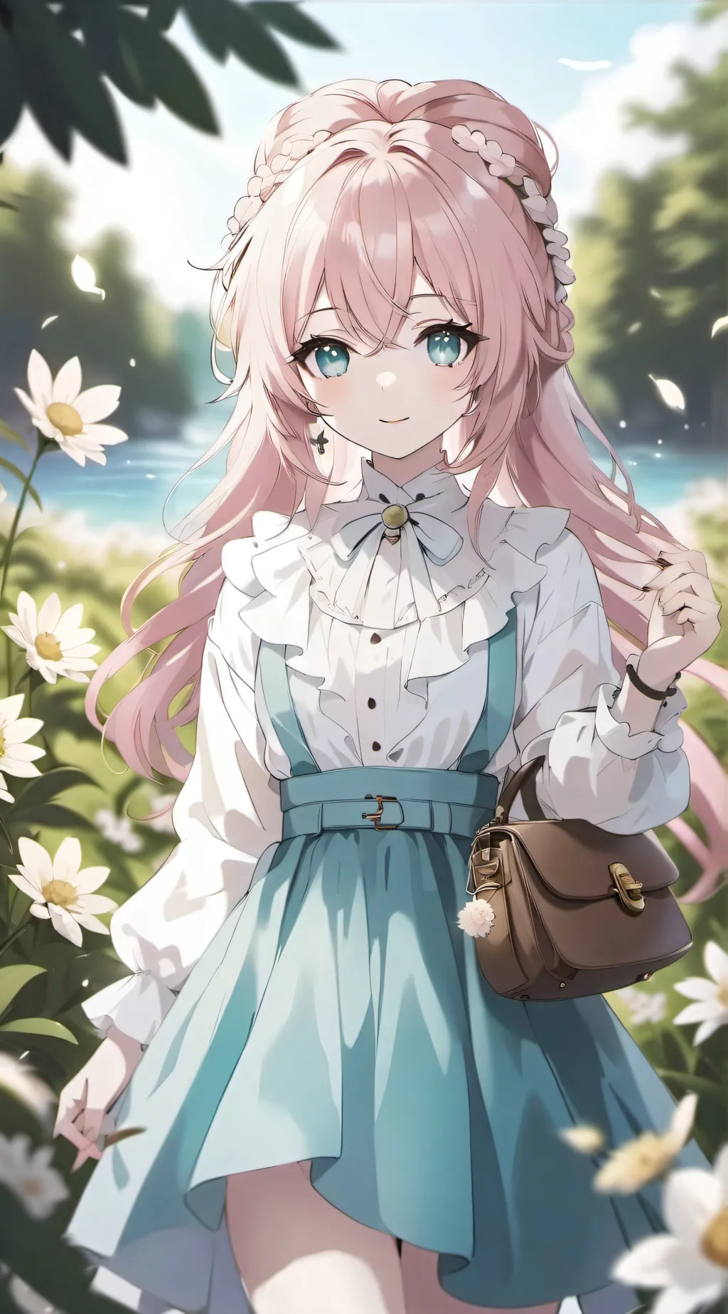 ai character: Luna background