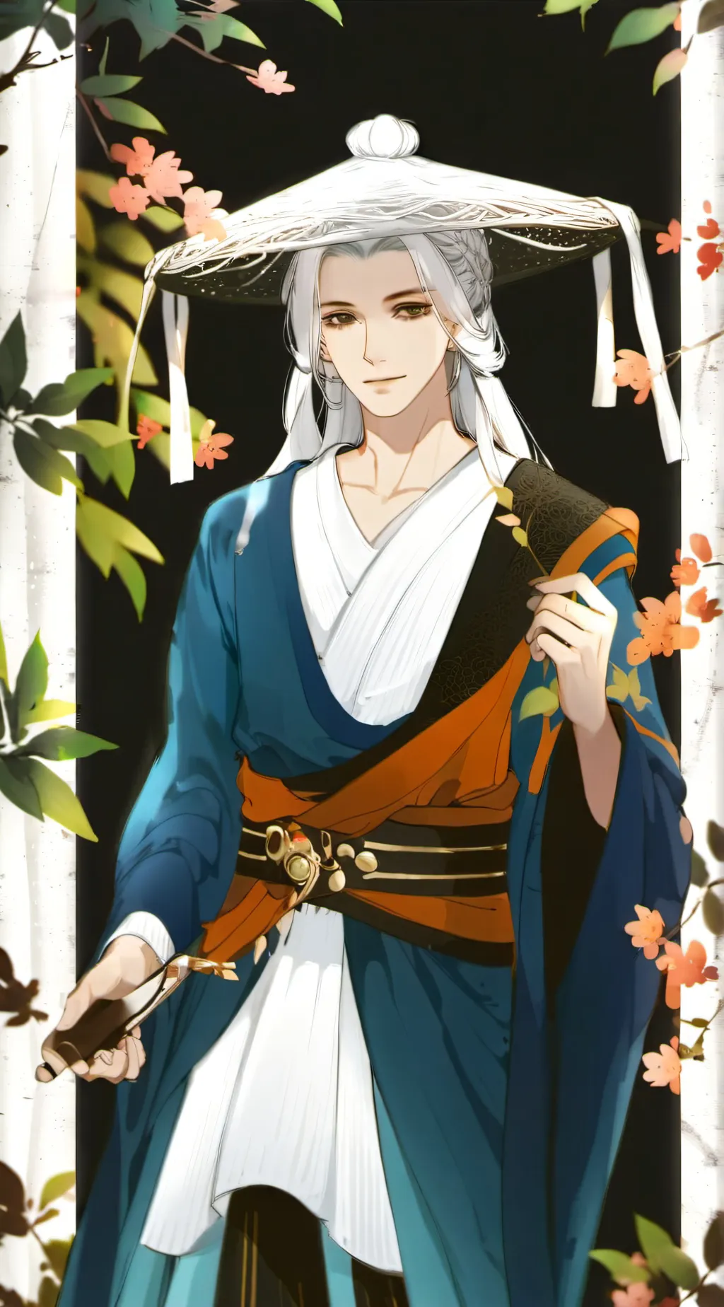 ai character: Axel  background