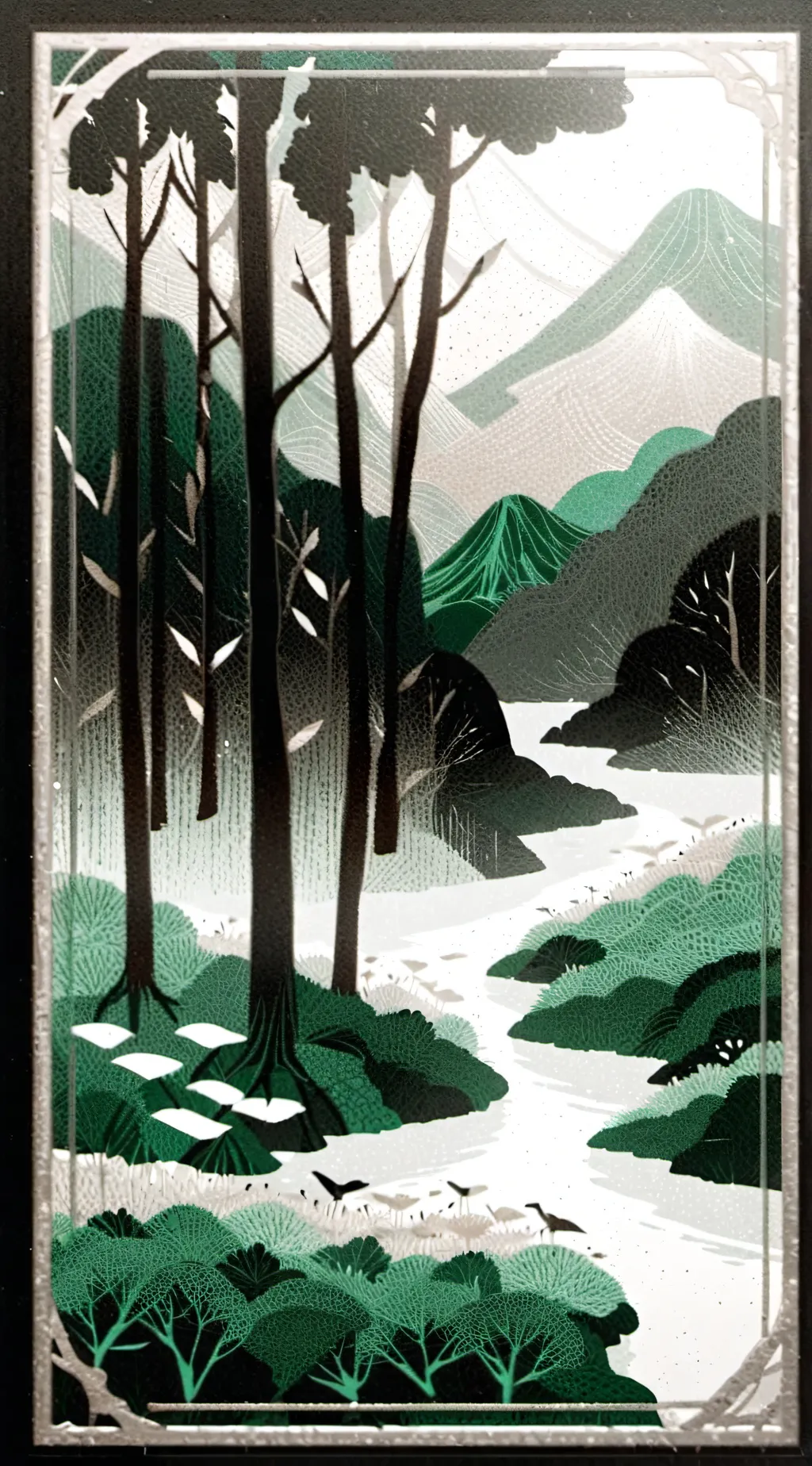 ai character: The wild robot au background