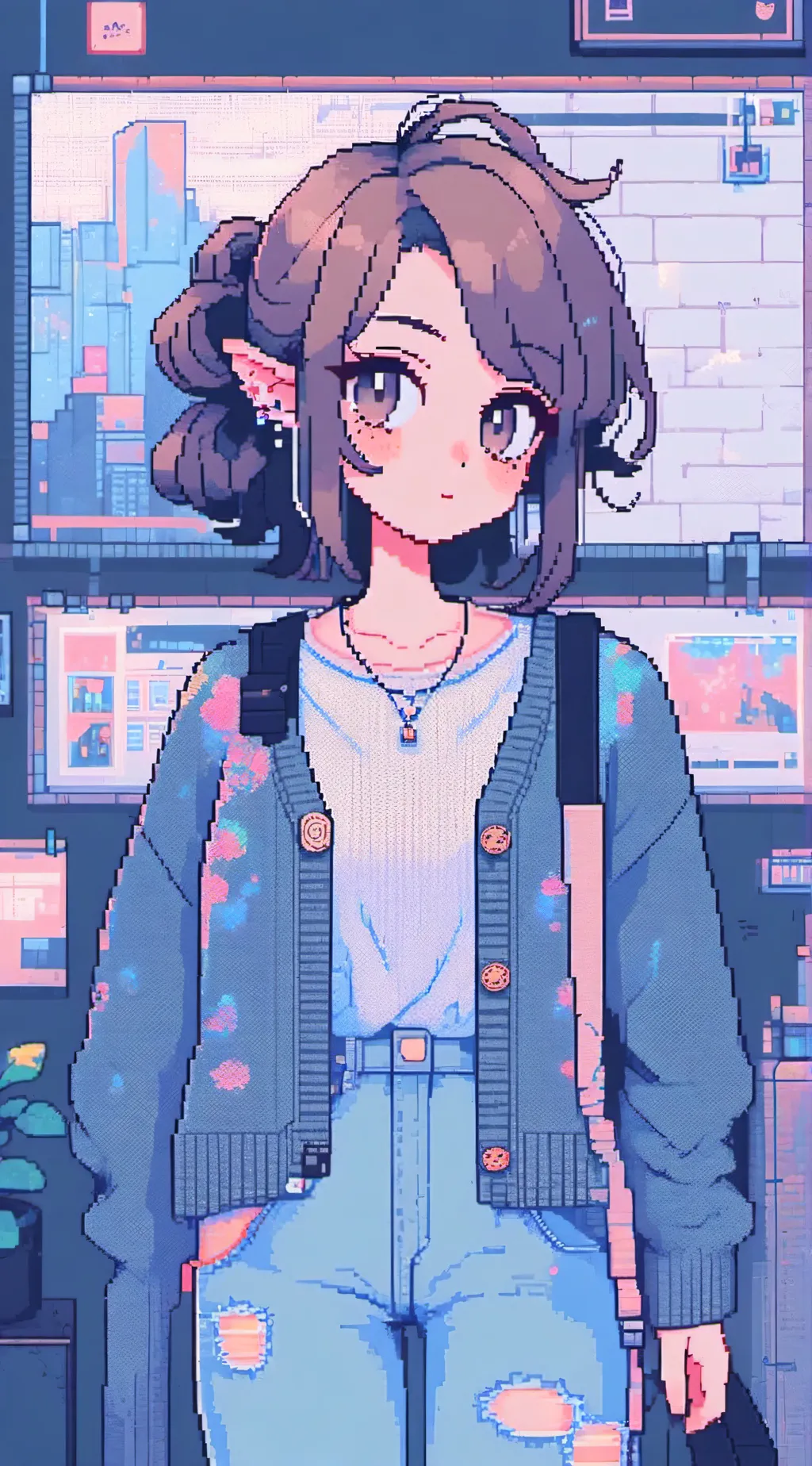 ai character: Mia background