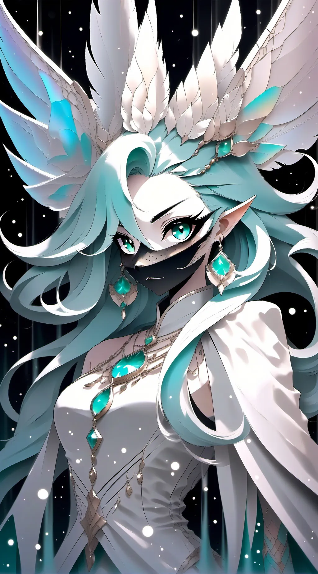 ai character: Aurora background