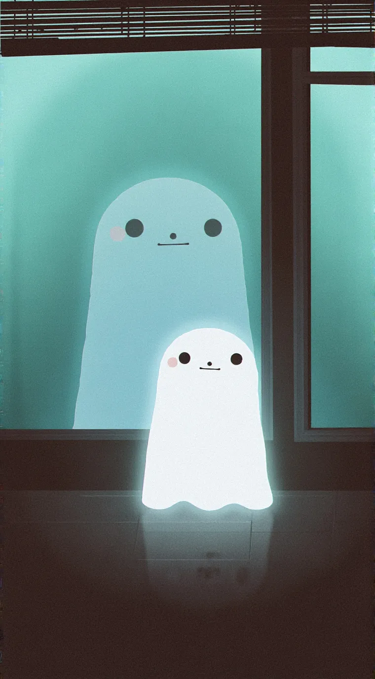 ai character: 👁👄👁 background